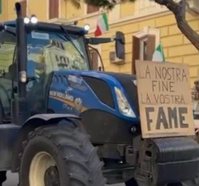 CIA Capitanata: “Al 100% con i cortei dei trattori in tutta la provincia di Foggia”