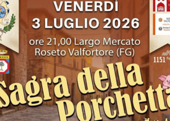 Sagra della Porchetta a Roseto Valfortore: un venerdì sera all’insegna del gusto!