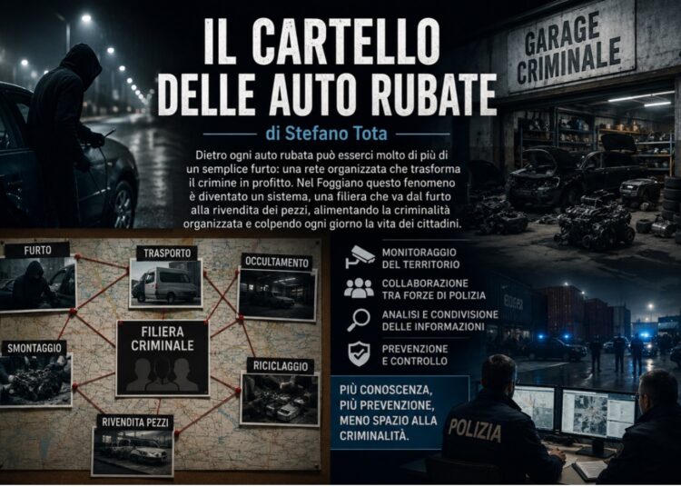 IL CARTELLO DELLE AUTO RUBATE