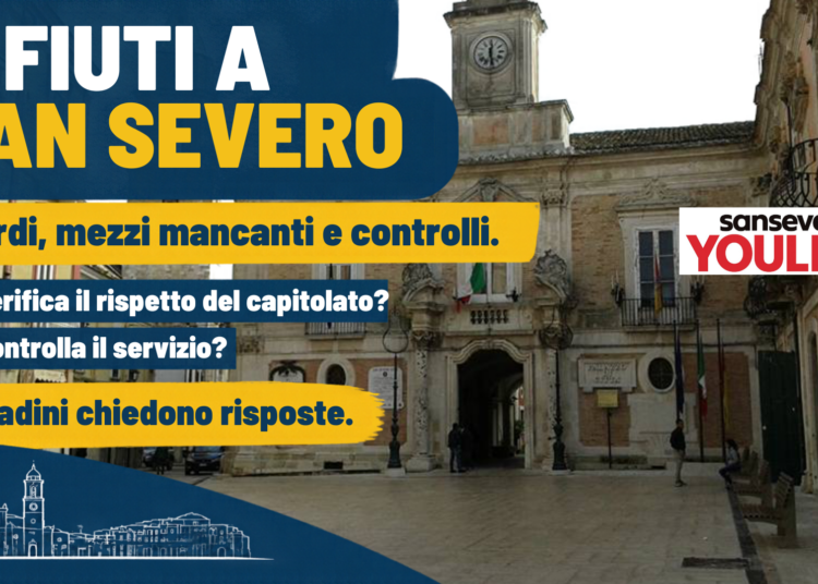 Rifiuti a San Severo: ritardi, mezzi mancanti e controlli. Chi deve dare risposte ai cittadini?